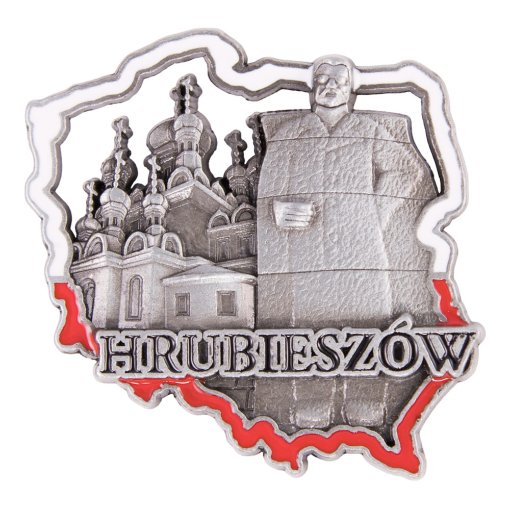 Magnes metalowy kontur Hrubieszów