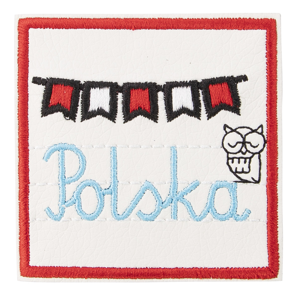 Magnes naprasowanka haft Polska