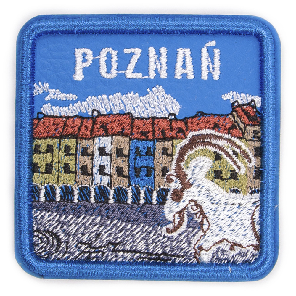 Magnes naprasowanka haft Poznań rynek
