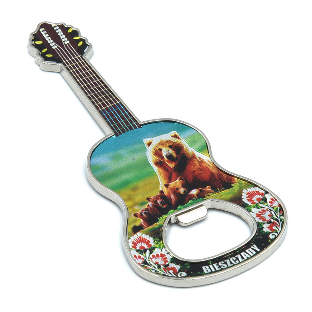 Magnes metalowy gitara Bieszczady