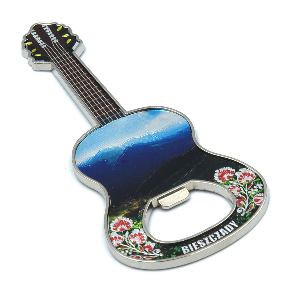 Magnes metalowy gitara Bieszczady