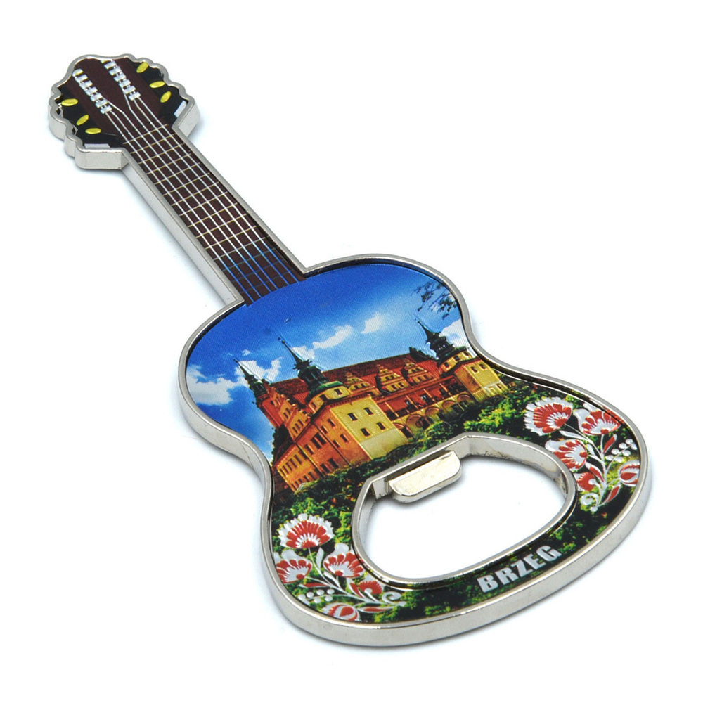 Magnes metalowy gitara Brzeg