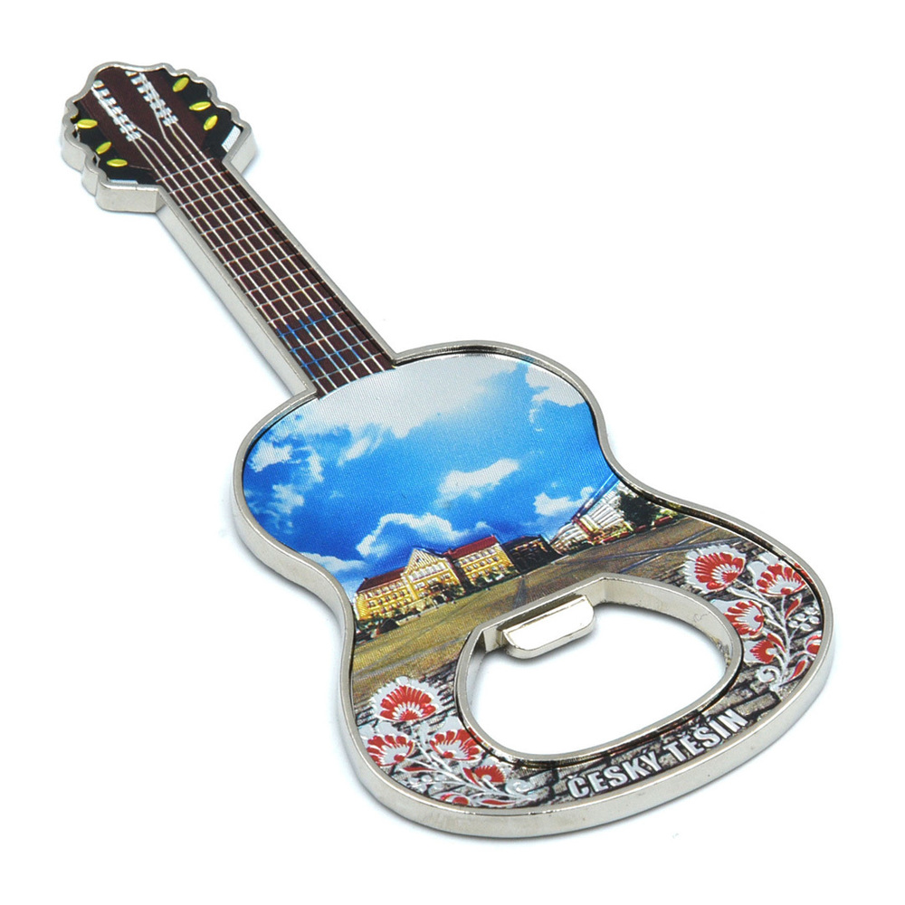 Magnes metalowy gitara Cesky Tesin