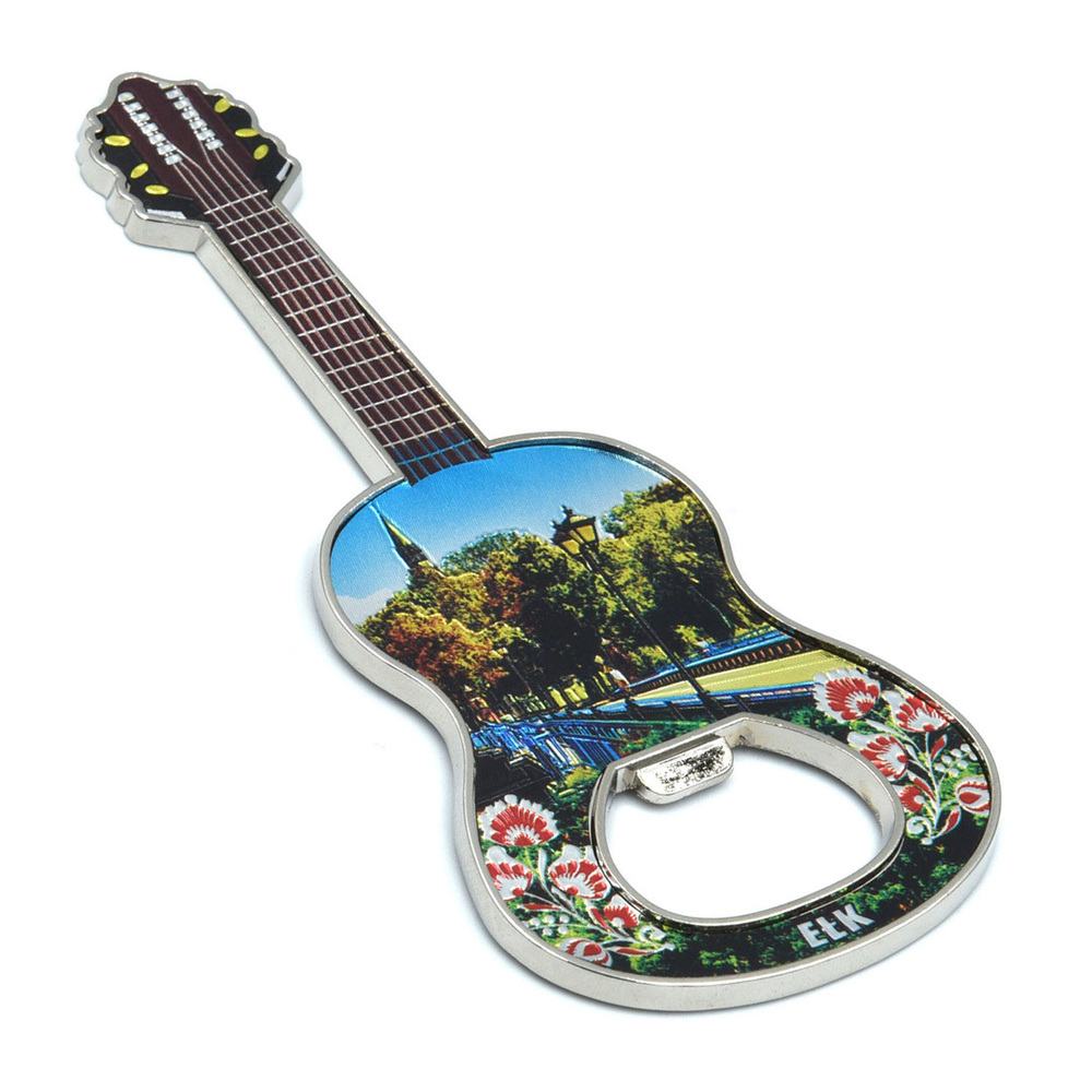 Magnes metalowy gitara Ełk 2