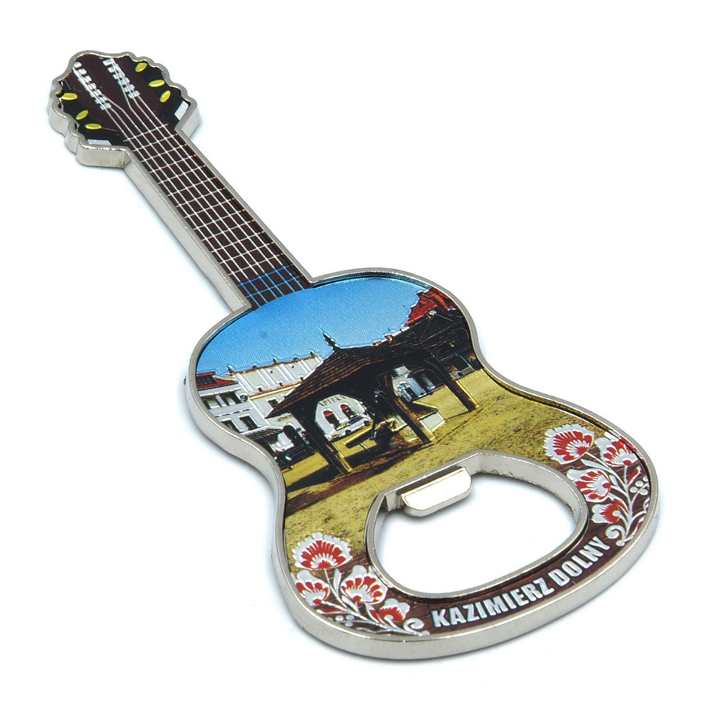 Magnes metalowy gitara Kazimierz Dolny