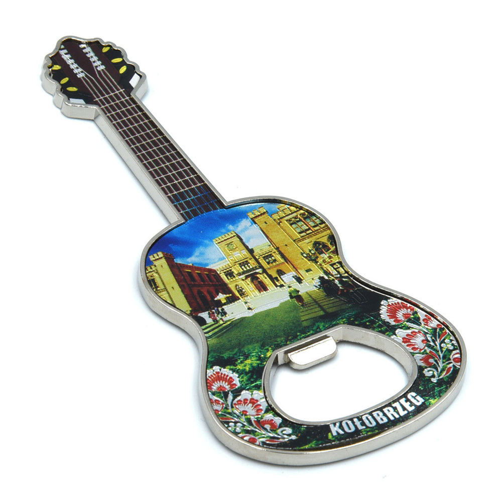 Magnes metalowy gitara Kołobrzeg 2