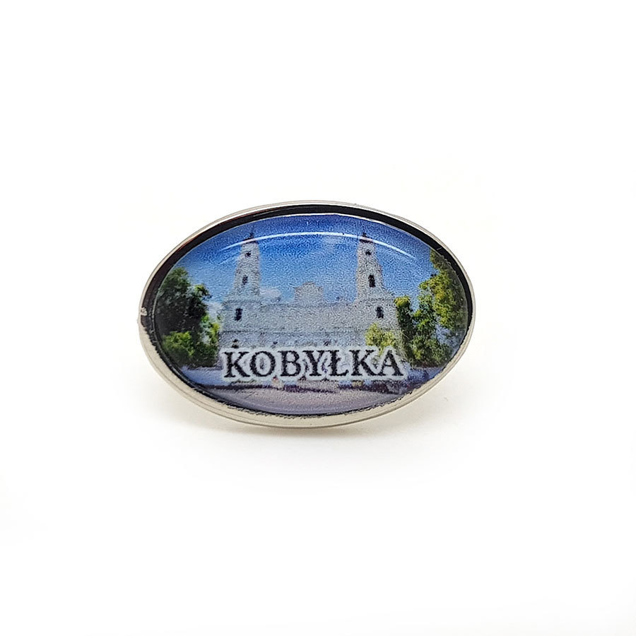 Przypinka owal na wklejkę - Nadruk Personalizowany