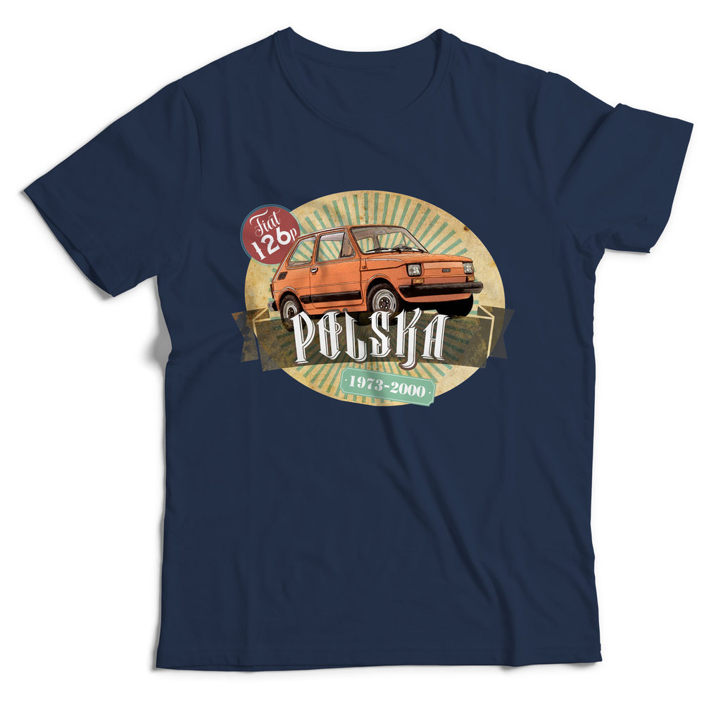 Koszulka MALUCH 126p Royal Blue Polska (M)
