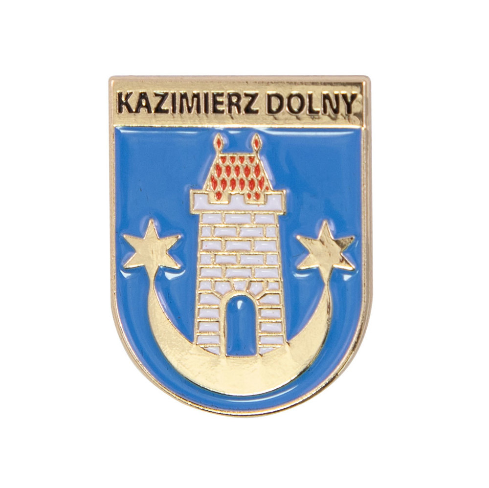 Przypinka Kazimierz Dolny Herb