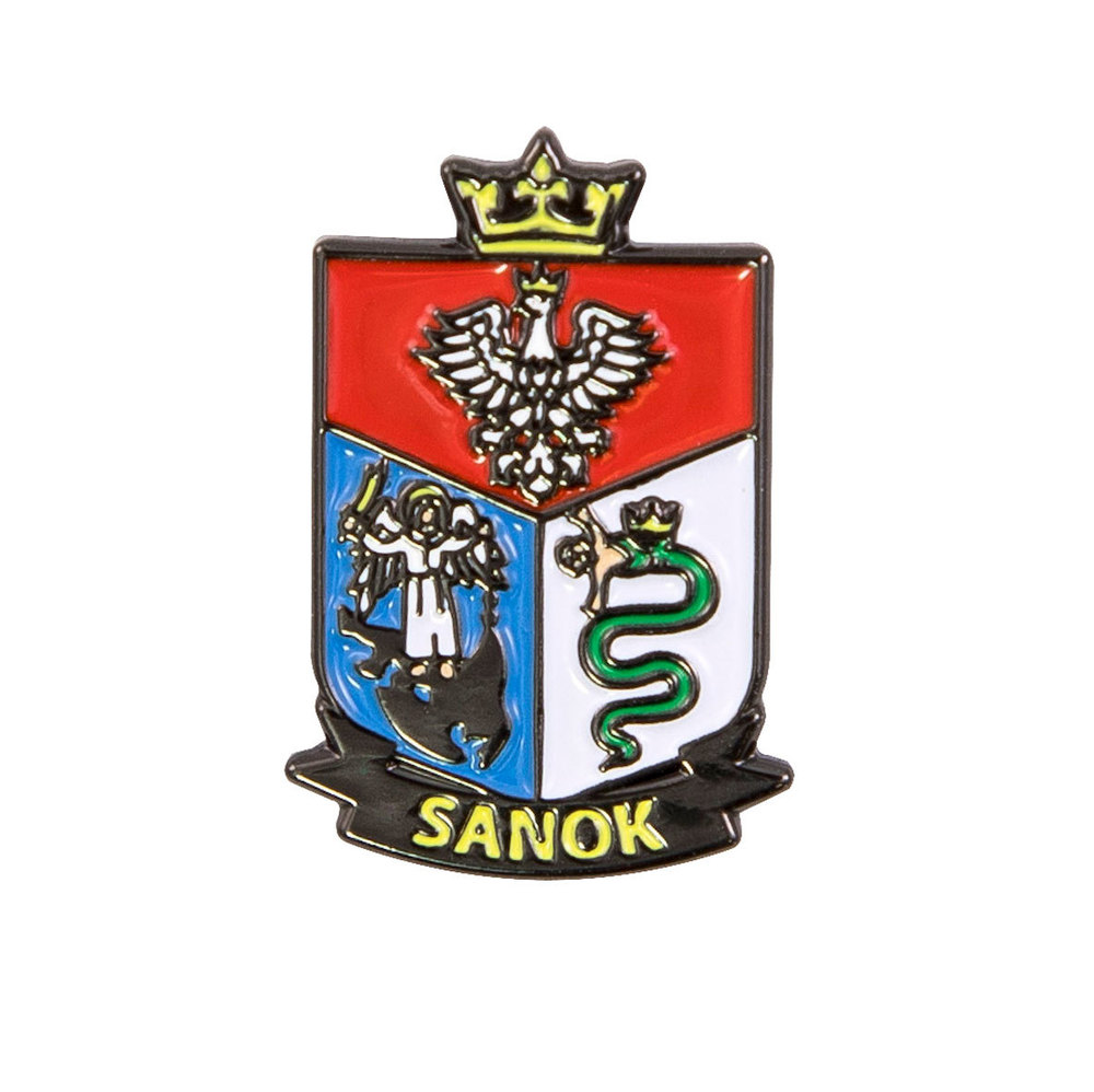 Przypinka Herb Sanok