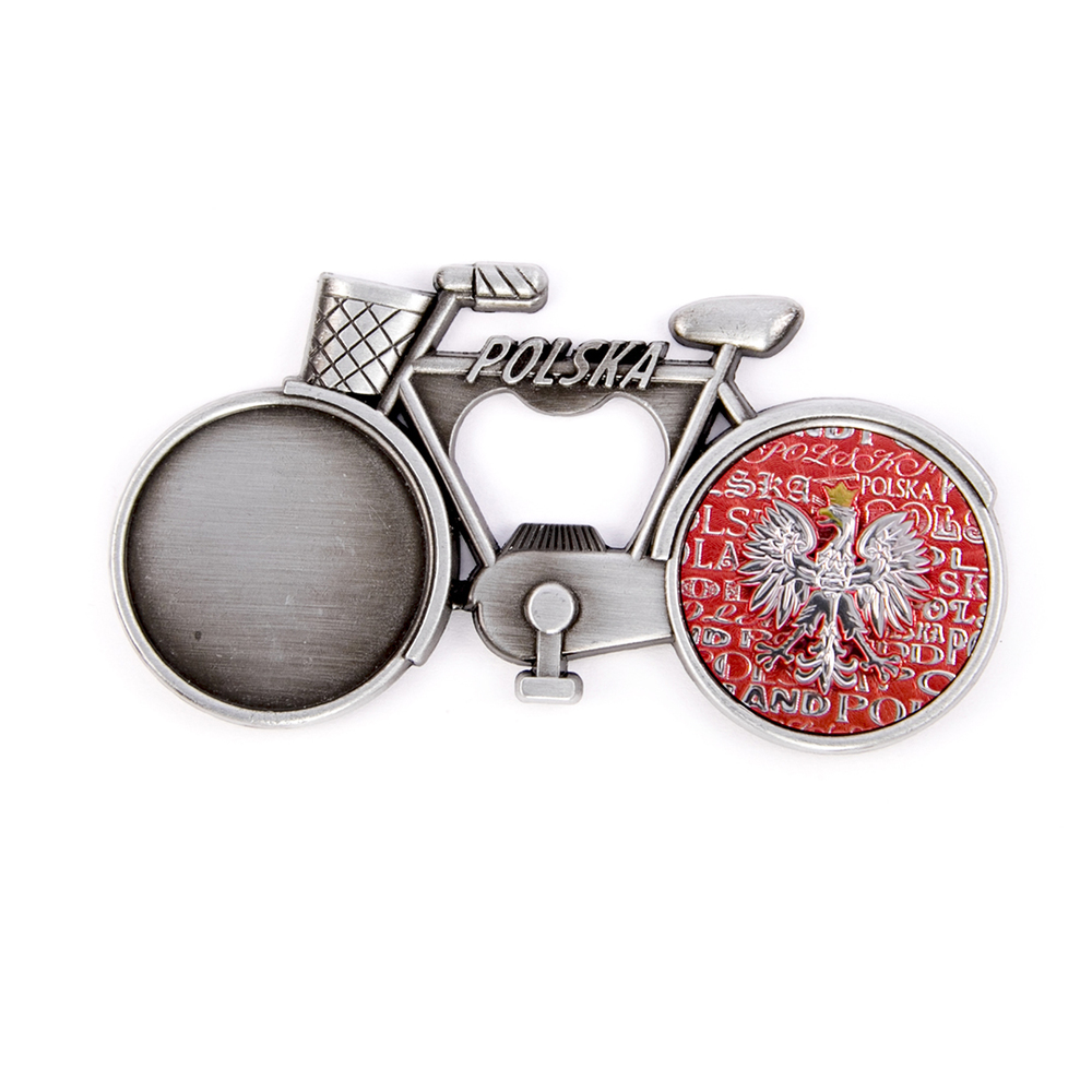 Magnes metalowy rowerek 