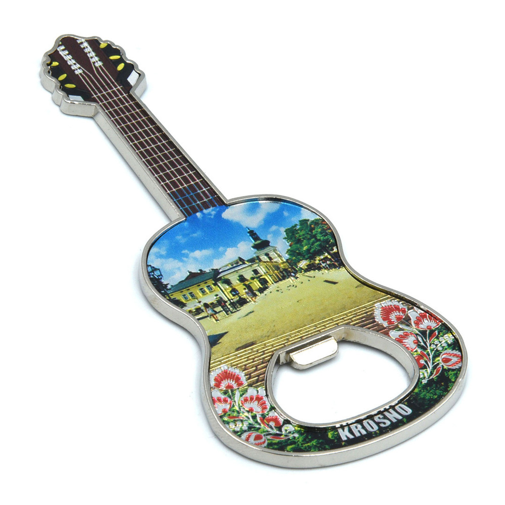 Magnes otwieracz metalowy gitara Krosno