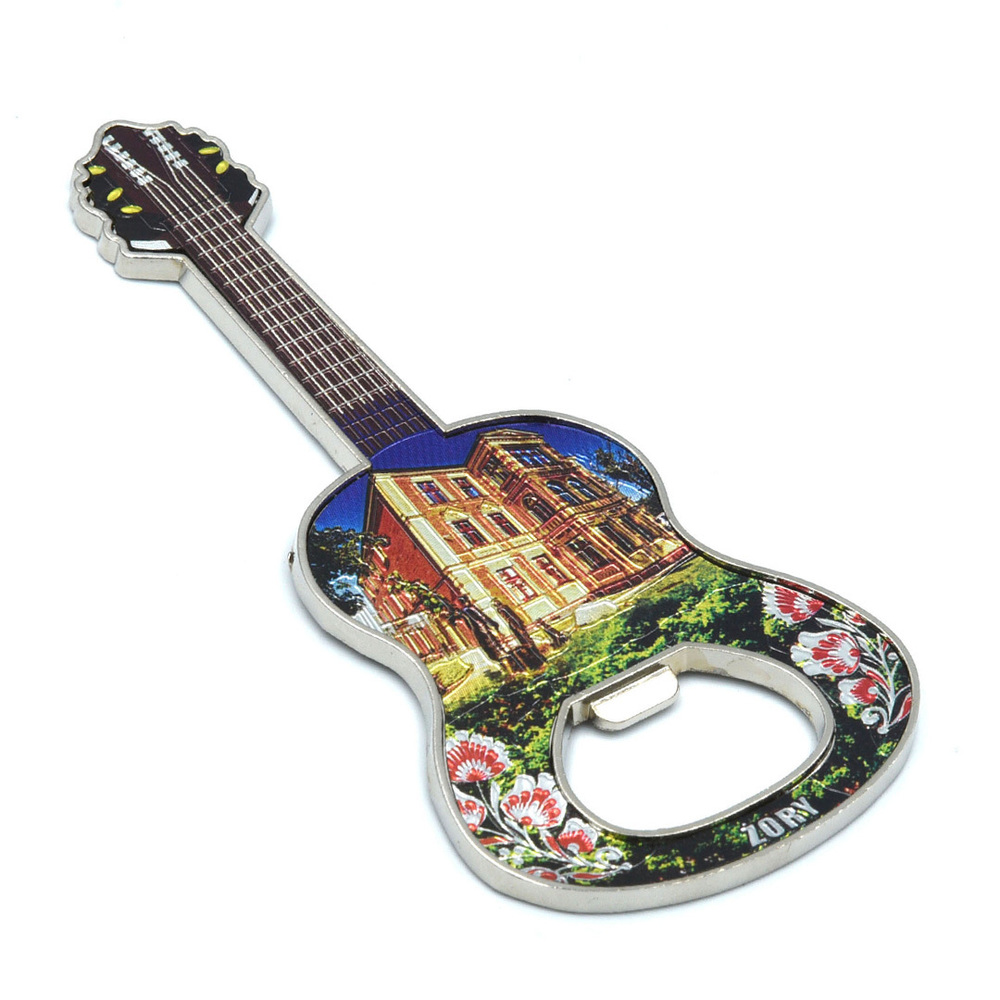 Magnes otwieracz metalowy gitara Żory