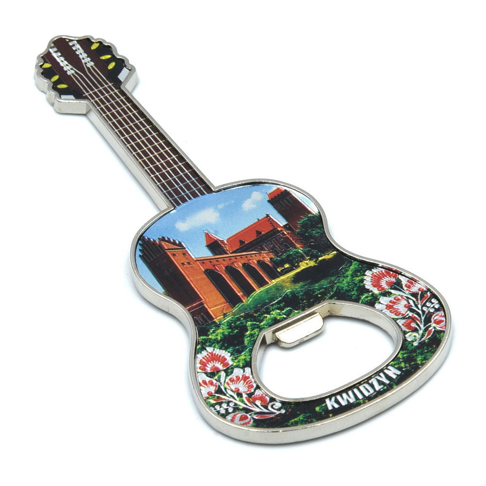 Magnes otwieracz metalowy gitara Kwidzyn
