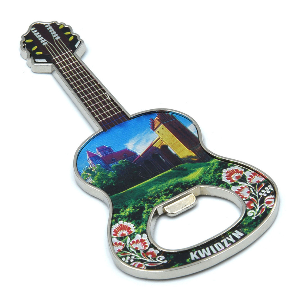 Magnes otwieracz metalowy gitara Kwidzyn
