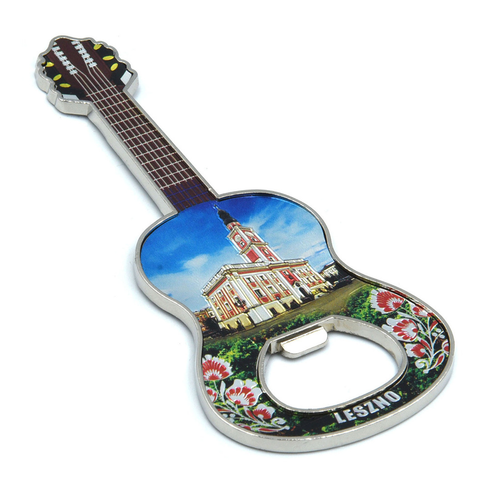 Magnes otwieracz metalowy gitara Leszno