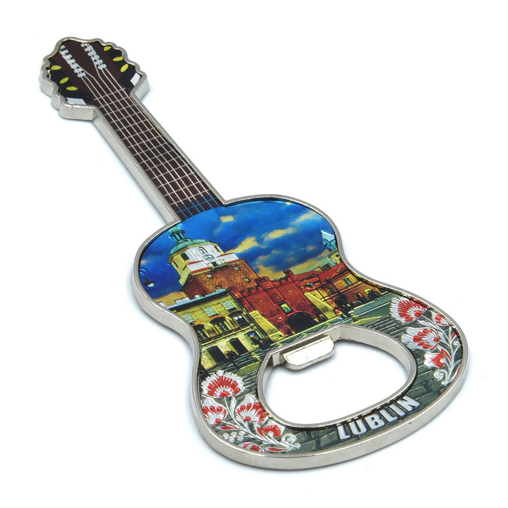 Magnes otwieracz metalowy gitara Lublin