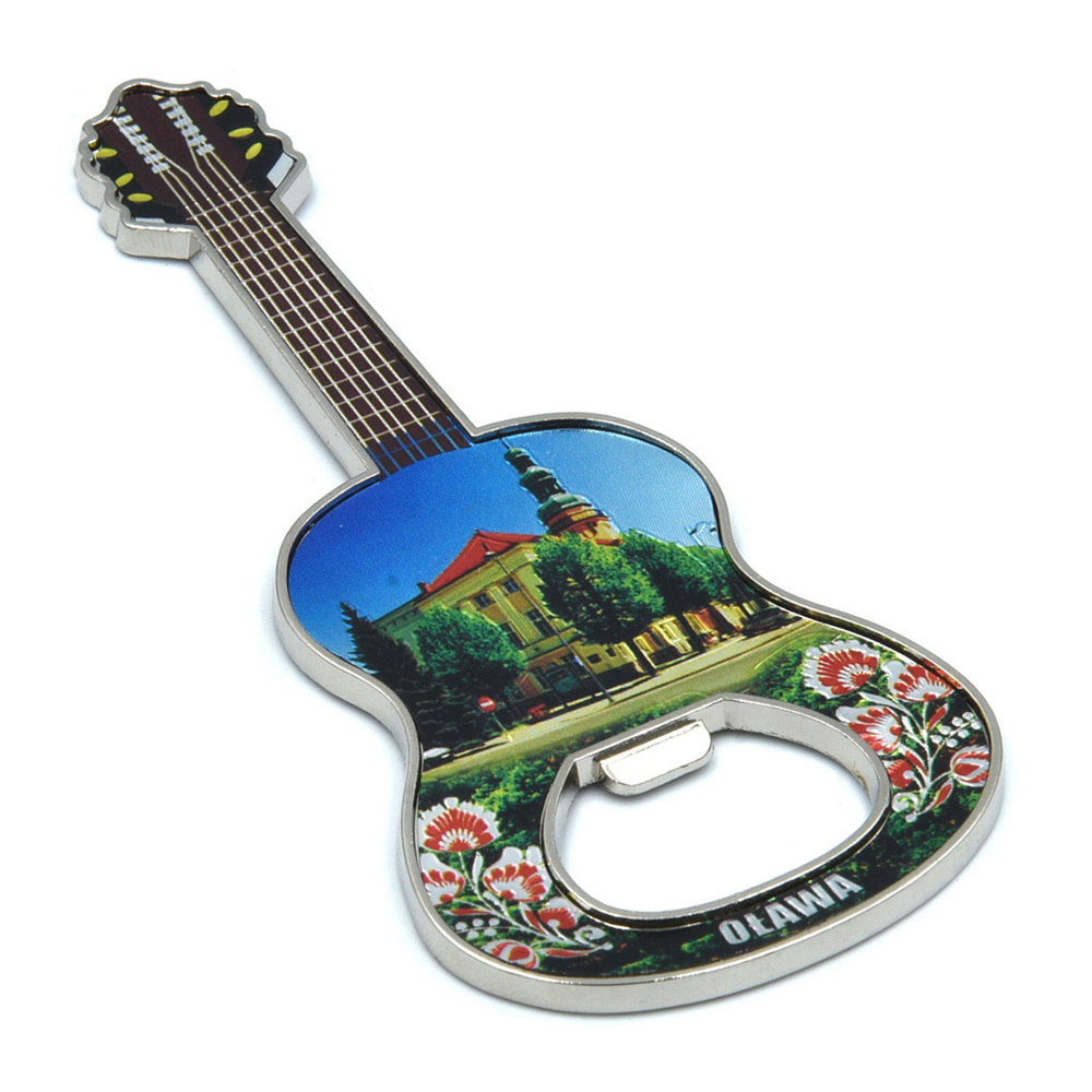 Magnes otwieracz metalowy gitara Oława