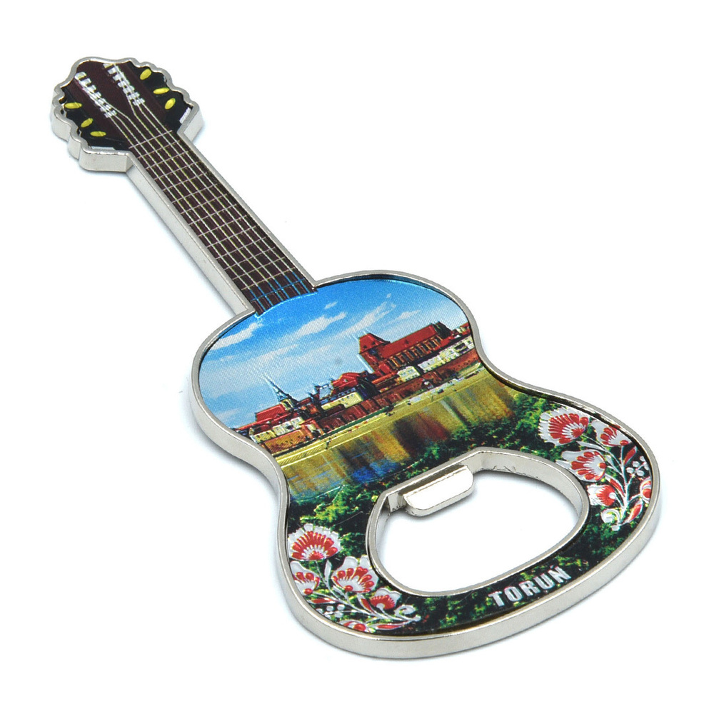 Magnes otwieracz metalowy gitara Toruń