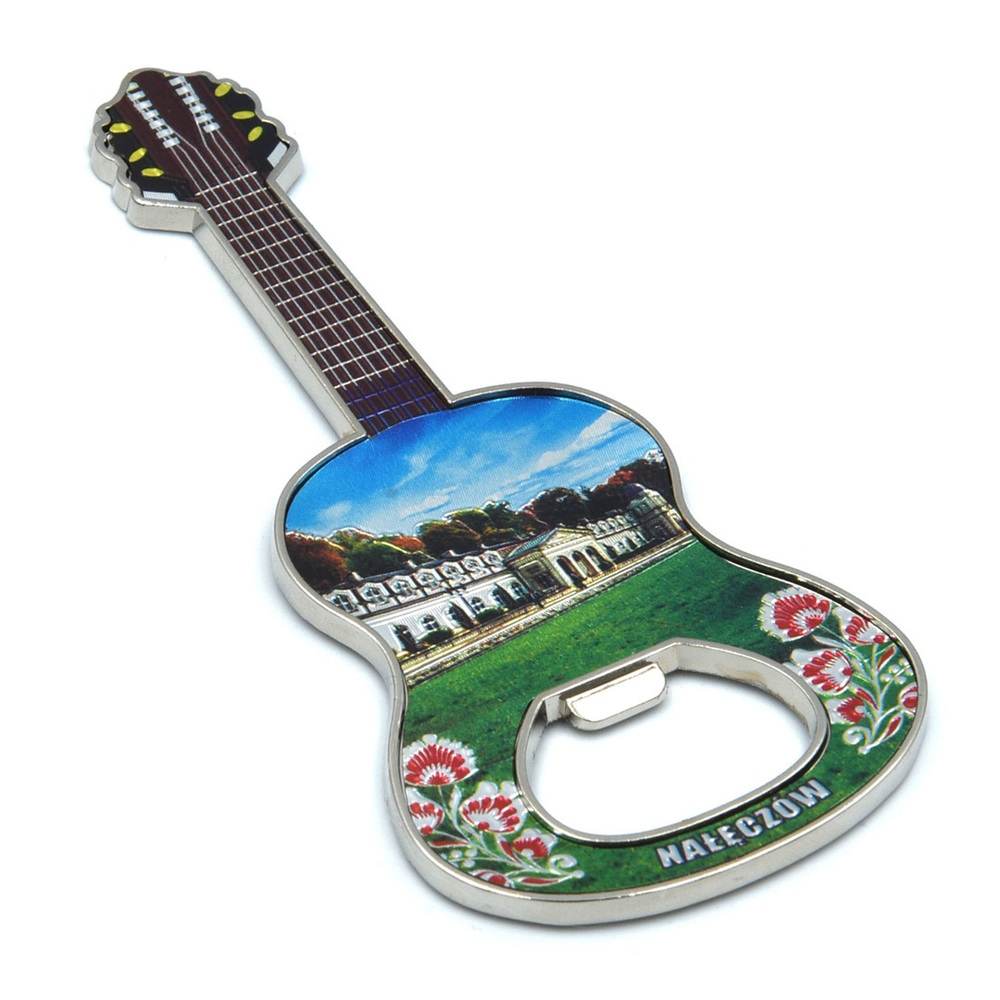 Magnes otwieracz metalowy gitara Nałęczów