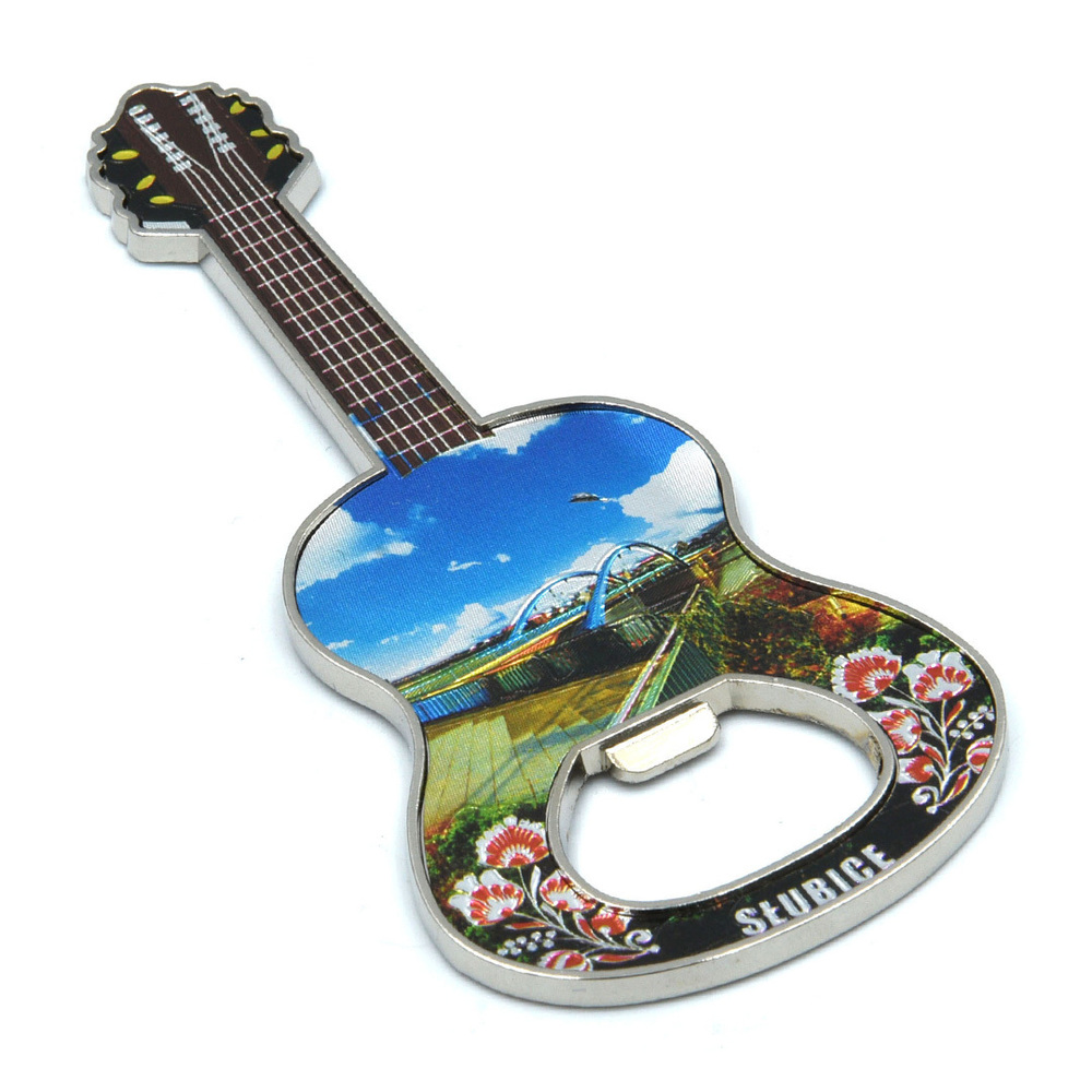 Magnes otwieracz metalowy gitara Słubice