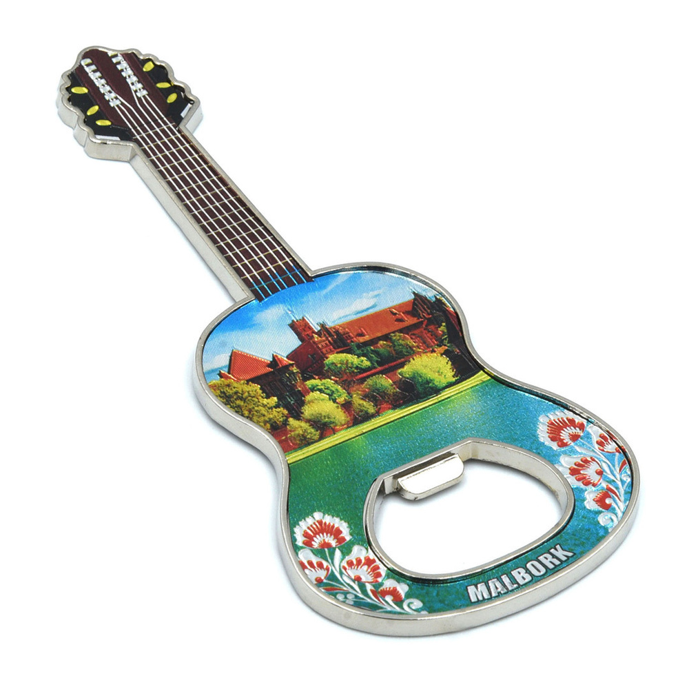 Magnes otwieracz metalowy gitara Malbork