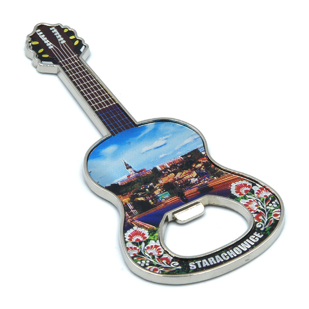 Magnes otwieracz metalowy gitara Starachowice