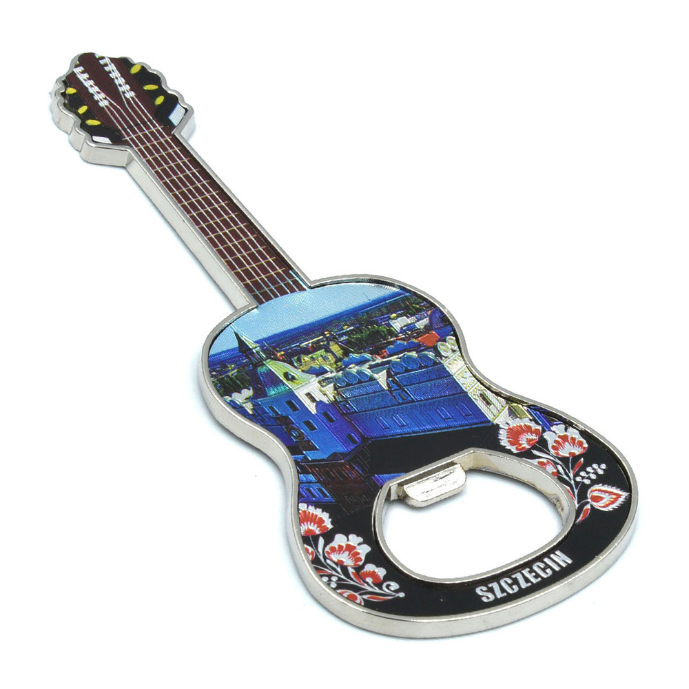 Magnes otwieracz metalowy gitara Szczecin