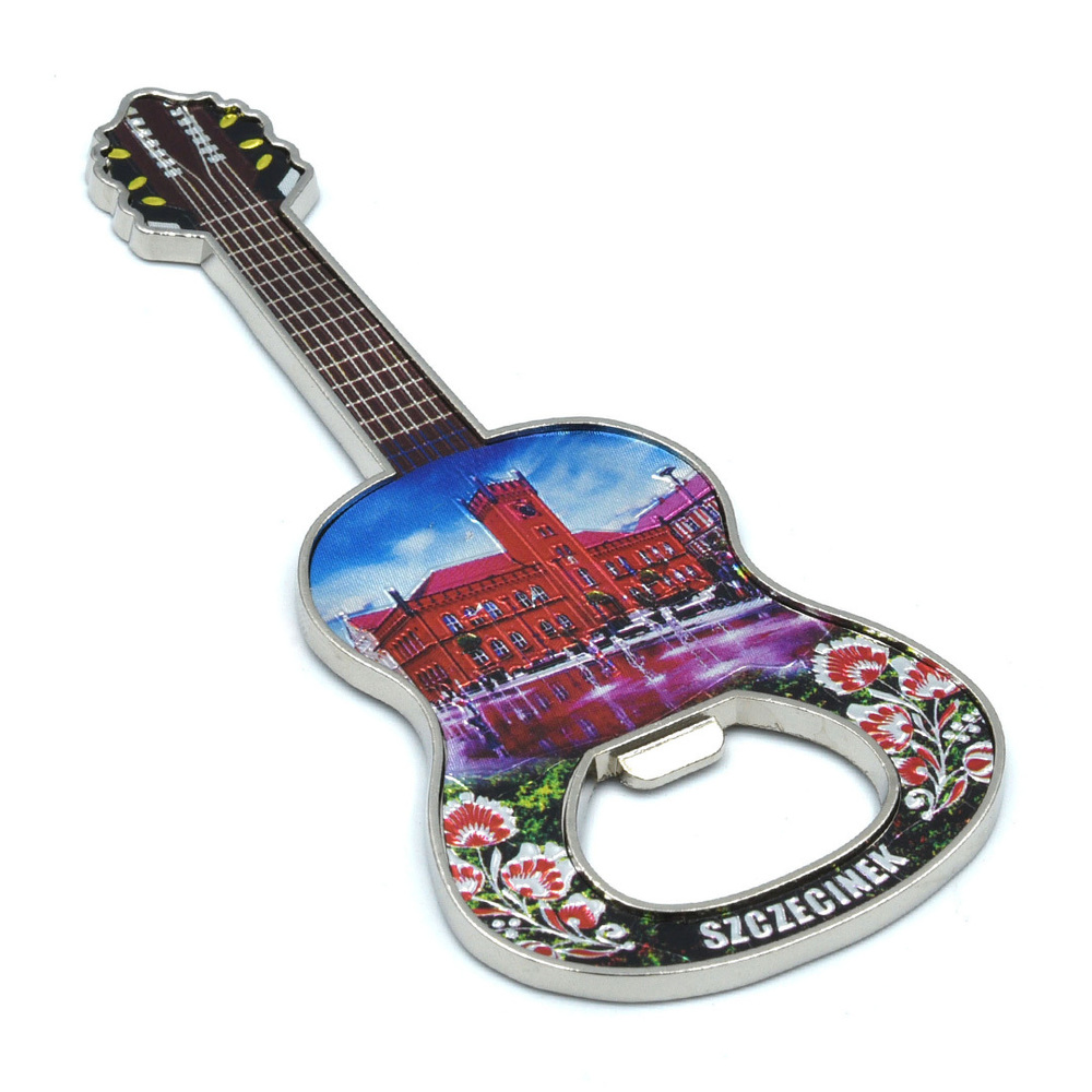 Magnes otwieracz metalowy gitara Szczecinek