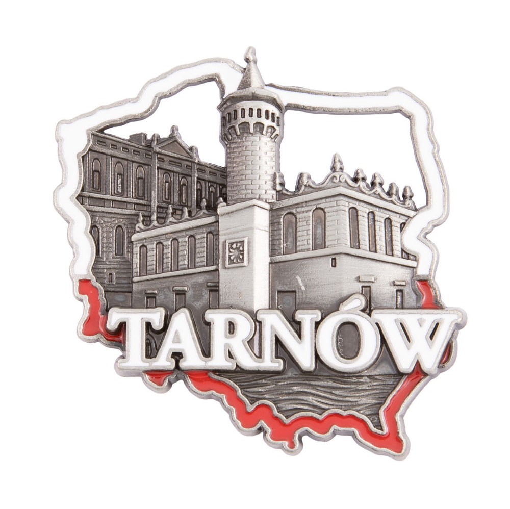 Magnes metalowy kontur Tarnów
