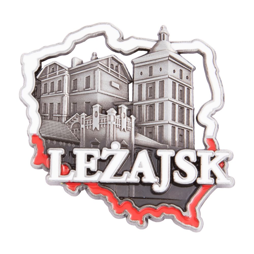 Magnes metalowy kontur Leżajsk