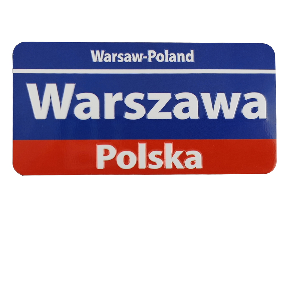 Tablica Warszawa Polska