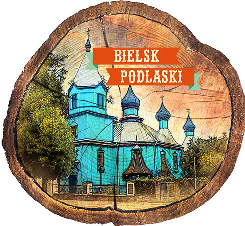 Magnes drewniany pieniek Bielsk Podlaski