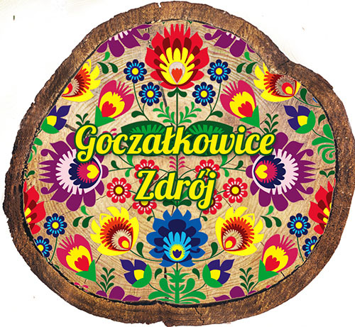 Magnes drewniany pieniek Goczałkowice-Zdrój