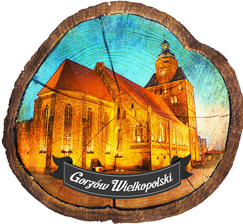 Magnes drewniany pieniek Gorzów Wielkopolski
