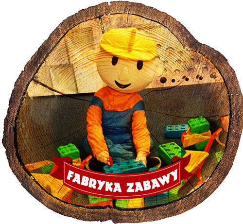 Magnes drewniany pieniek Grajewo