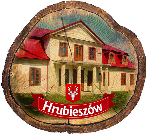 Magnes drewniany pieniek Hrubieszów