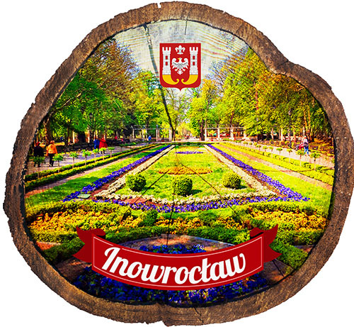 Magnes drewniany pieniek Inowrocław