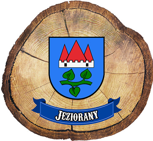 Magnes drewniany pieniek Jeziorany