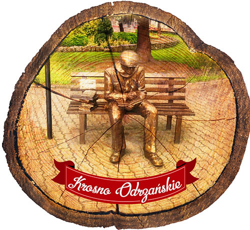 Magnes drewniany pieniek Krosno Odrzańskie