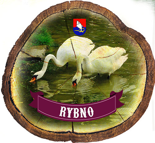 Magnes drewniany pieniek Rybno