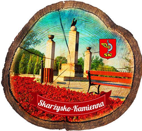 Magnes drewniany pieniek Skarżysko-Kamienna