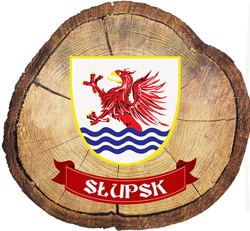 Magnes drewniany pieniek Słupsk