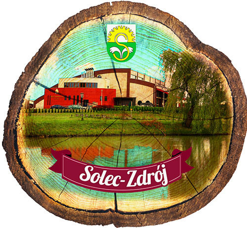 Magnes drewniany pieniek Solec-Zdrój