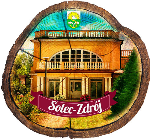 Magnes drewniany pieniek Solec-Zdrój
