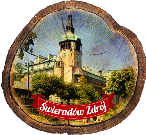 Magnes drewniany pieniek Świeradów-Zdrój