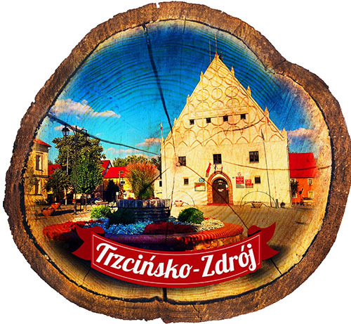 Magnes drewniany pieniek Trzcińsko-Zdrój