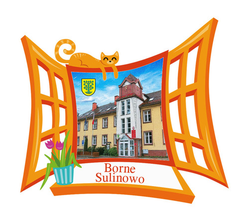 Polyresinowy magnes Okno Borne Sulinowo