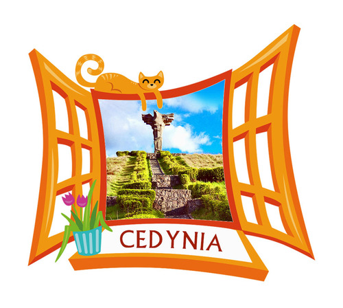 Polyresinowy magnes Okno Cedynia