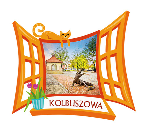 Polyresinowy magnes Okno Kolbuszowa